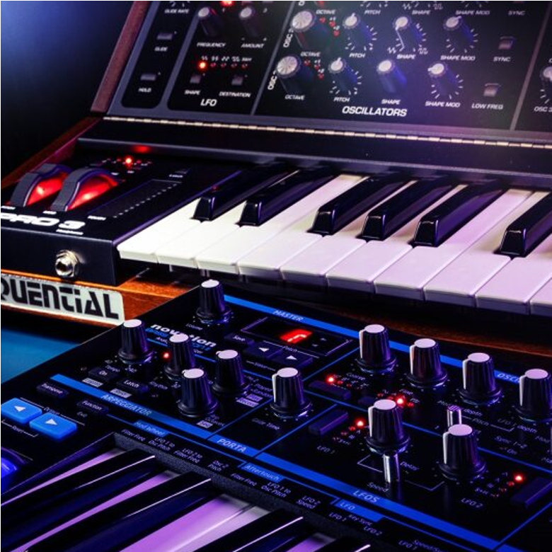 Sweetwater ChatGPT ad — Synthesizers at Sweetwater