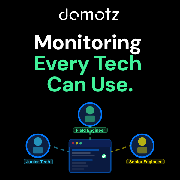 Domotz, Inc. ChatGPT ad — Domotz: Monitoring Without Complexity