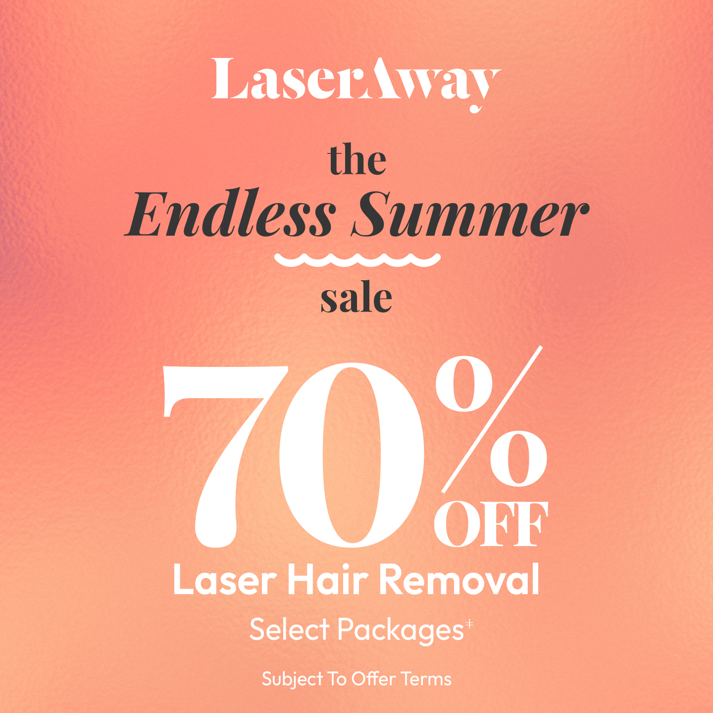 LaserAway LLC ChatGPT ad — Peak Summer Savings