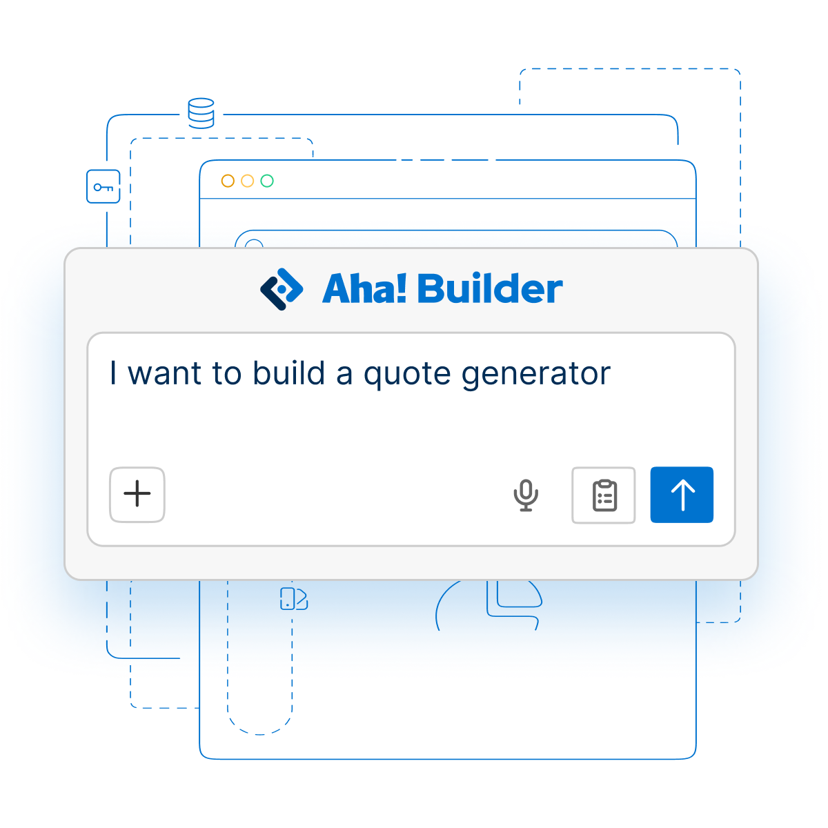 Aha! ChatGPT ad — AI builder for PMs in Business Consulting
