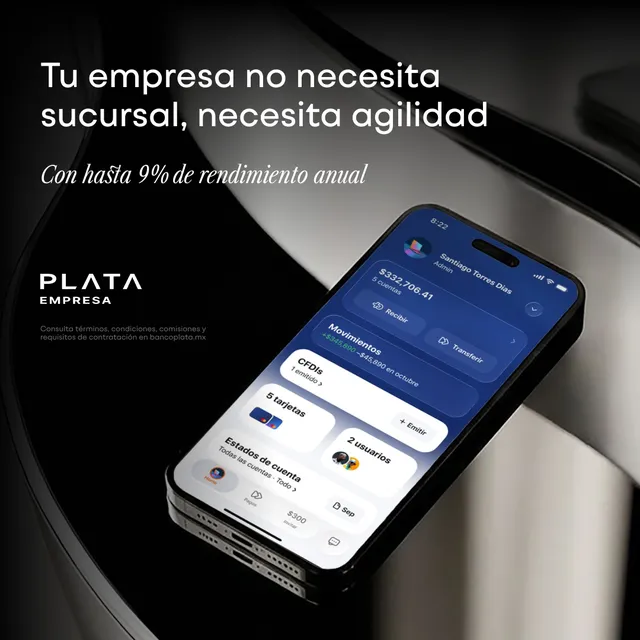 Ad image from Banco Plata