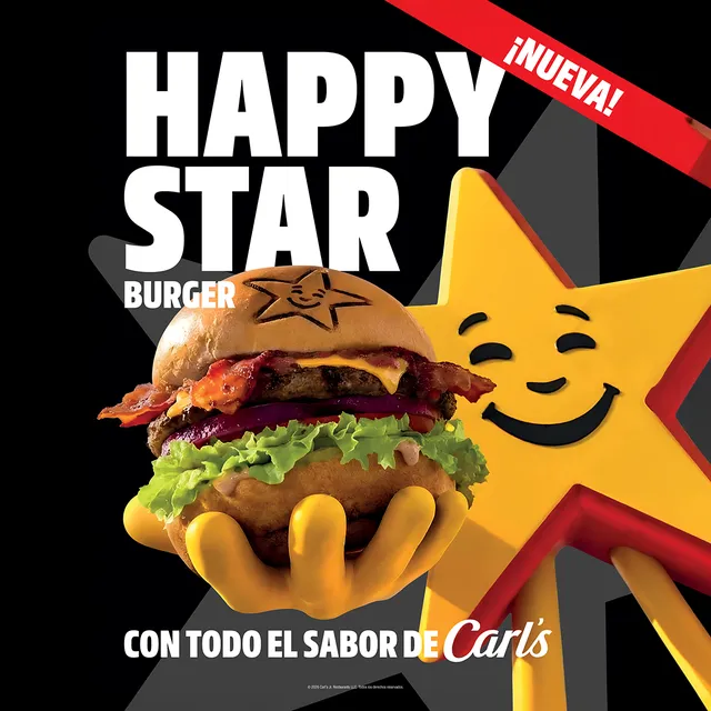 Ad image from Carls Jr