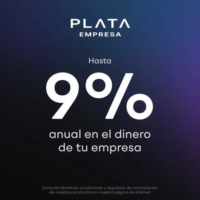 Ad image from Banco Plata
